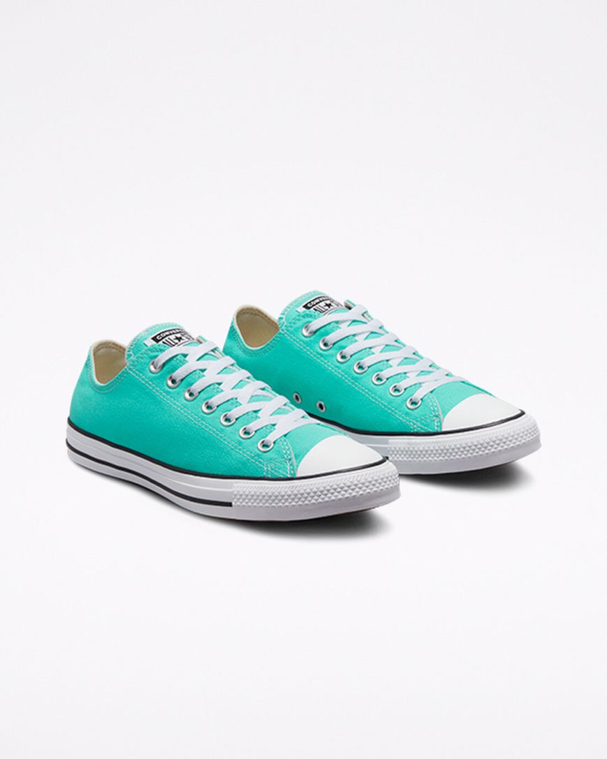 Women's Converse Chuck Taylor All Star Seasonal Color Low Top Shoes Light Turquoise | AU EC958N